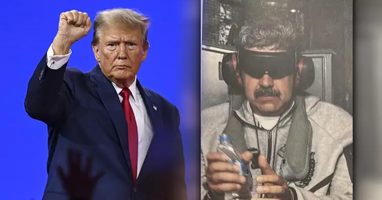 ডোনাল্ড ট্রাম্প ও নিকোলাস মাদুরো